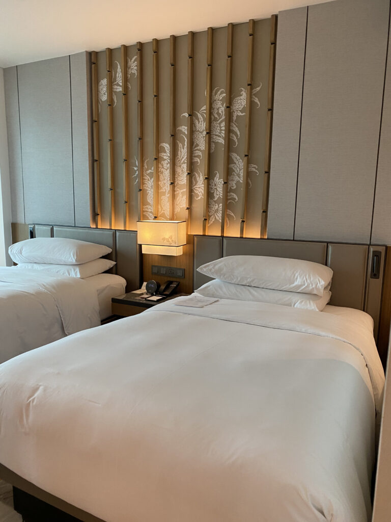 Twin beds
