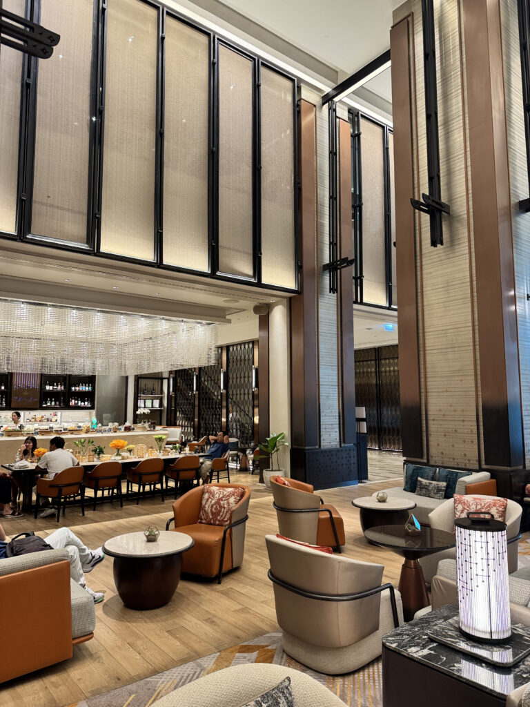 The Platt, the cafe-bar inside the lobby